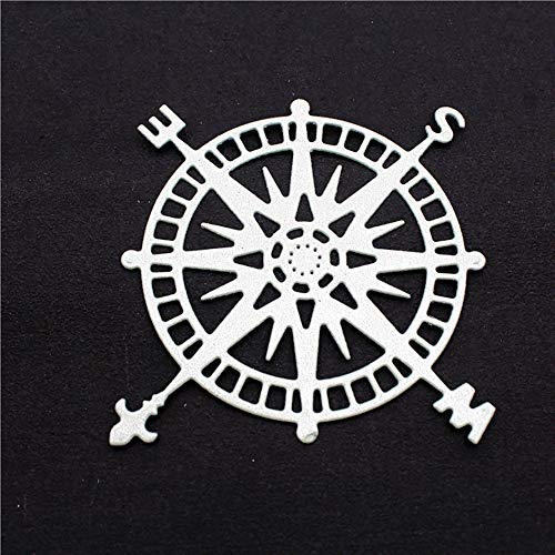 Compass Shapes Metal Cutting Dies Stencil Scrapbooking Photo Album Card Paper Embossing Craft DIY - Thumbnail 6