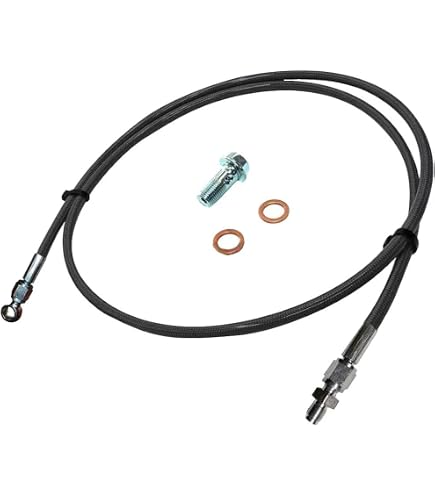 thumbnail image 2 of Stainless Steel Braided Clutch Line For Honda Civic 2002-2020 - EM2 DX/LX/EX Replacement Kit 2 of 14