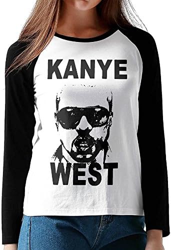 Black Moisture Wicking Graphic Women' Kanye West Jersey Shirt