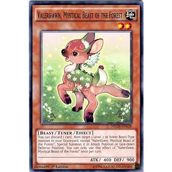 Yugioh Nech En038 1st Ed Valerifawn Mystical Beast Of The
