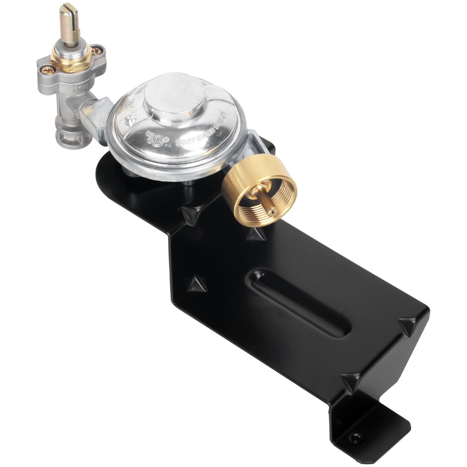 Photo 1 of Valve Regulator for Weber Q100 Q120 Series 386001 386002 516002 516501 Gas Grills, Replacement Parts for Weber 80477 Valve Regulator Assembly