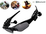 PHEVOS Bluetooth Sunglasses Headset Headphones For iPhone Samsung HTC Nokia,SONY,Smart Phones or PC Tablets(stereo Sunglasse）