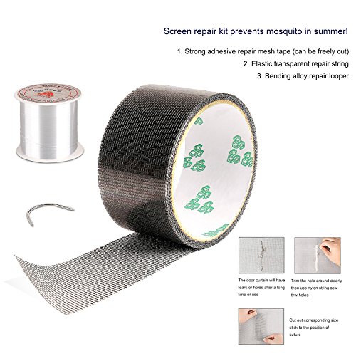 4 Fiberglass+Covering+Adhesive+Prevent+Mosquitoes