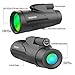Monocular Telescope, BUDDYGO 12x50 High Power Low Night Vision Waterproof Spotting Scope for Adults with Smartphone Adapter and Tripod Waterproof Fogproof Shockproof for Bird Watching Hunting