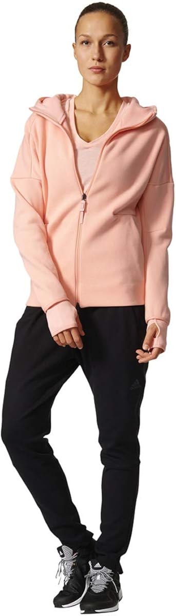 adidas Women's Essentials 3-Stripes Hoodie: Clothing