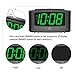 DreamSky Little Digital Alarm Clock with Snooze, 1.2 Inch Clear Led Digit Display with Dimmer, Simple to Operate, Plug in Clock for Bedroom Kids Gifts