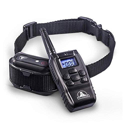 Pet Union PT0Z1 Premium Dog Training Shock Collar, Fully Waterproof, 1200ft Range Dog Training