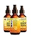Emu Premium Quality Oil for Hair Growth, Grade A Australian Oil for Face, for Body, 100% Pure for Scars, for Acne and Even for Pain! - Amazing Natural Remedy - Nourishes Your Thirsty Skin. 4 Oz.