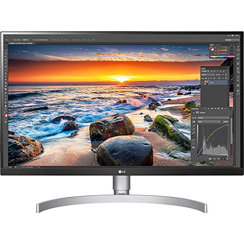 LG 27UL850-W 27 Inch UHD (3840 x 2160) IPS Display with VESA DisplayHDR 400 and USB Type-C Connectiv - //coolthings.us