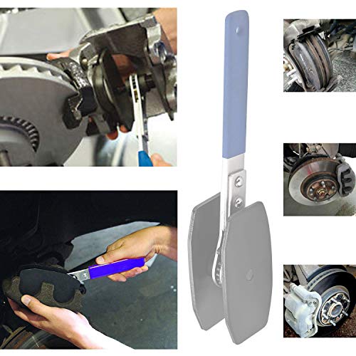 CPROSP Car Ratchet Brake Piston Wrench Spreader Caliper Pad Install Tool Portable 360 Degree Swing Press Car for Repair Ratcheting Tool Wrench