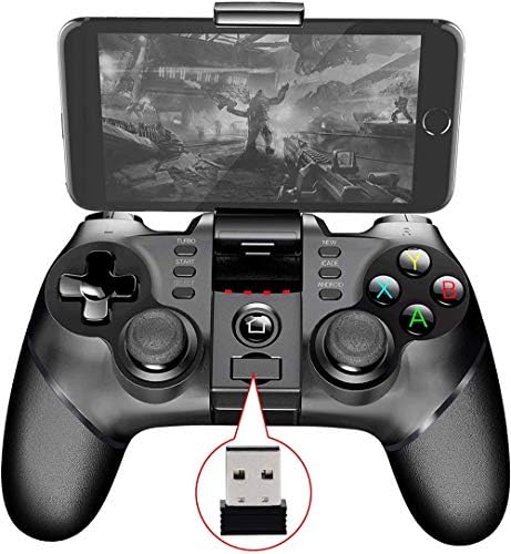 Big Shark ほとんどのゲーム用2 4gワイヤレスゲームコントローラーモバイルコントローラ アンドロイド Ios版 Ipad用モバイルゲーム パッドワイヤレスゲームコントローラージョイスティック 新作