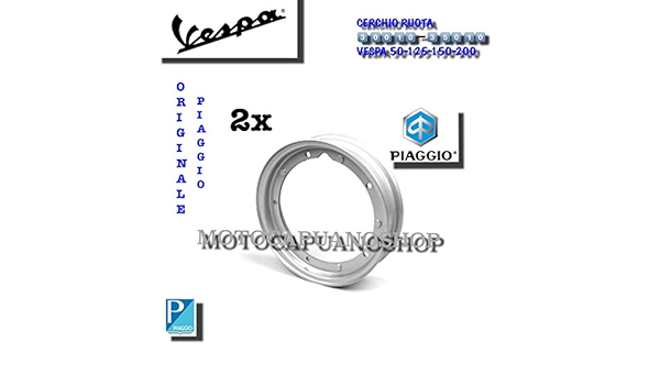3 Llantas para rueda 3,50 – 10 original Piaggio Neumático ...