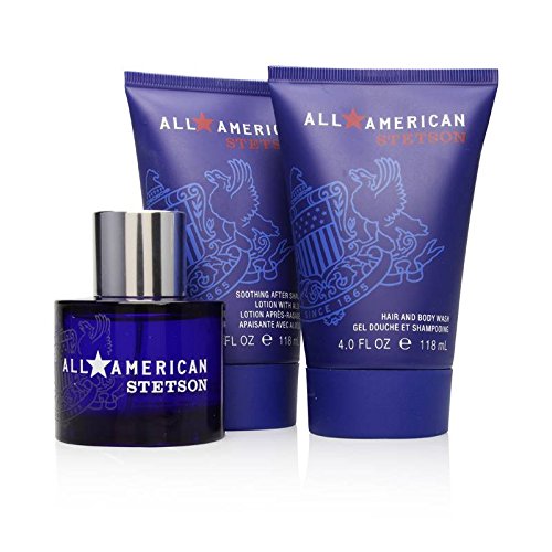 Coty All American Stetson 3 Piece Gift Set for Men