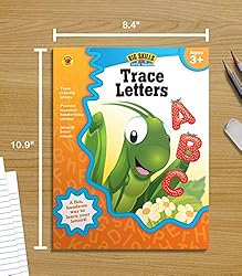 Trace Letters Handwriting Workbook, Alphabet and