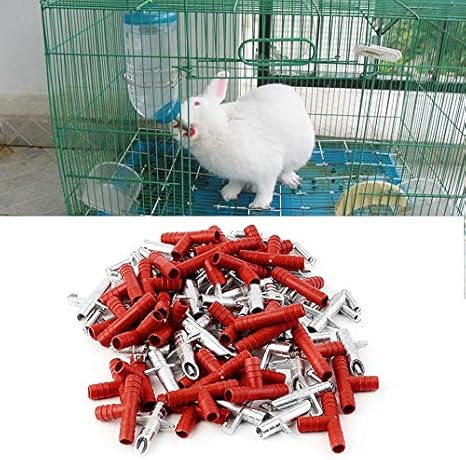 Amazon Com Lamijua 30pcs Automatic Rabbit Nipple Water Drinker