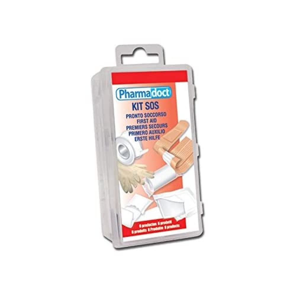Pharmadoct First Aid Kit - 8 pcs