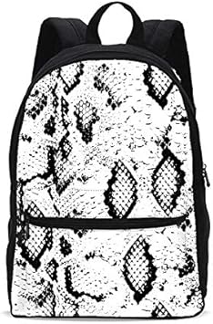 snakeskin bookbag