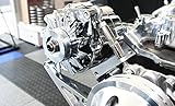 SBC Chevy Polished Aluminum Alternator Bracket Long