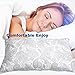 Nakital Pillows Tememorypedic For Sleeping Side Sleeper Memory Foam Pillow For Neck Pain Relief Organic Cervical Shredded Support Bed Pillow Insert,Chiropractic My Sleep Ergonomic Bamboo Pillow Queen
