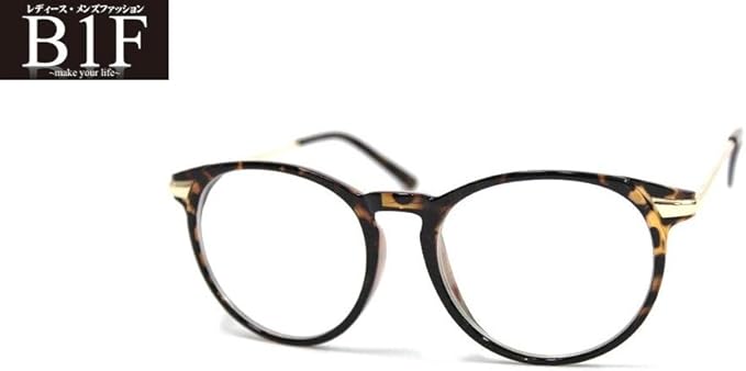 Amazon 伊達メガネ ゴールドメガネ クラシックメガネ 黒縁メガネ 昔のメガネ 丸めがね アラレちゃんめがね ファッション眼鏡 通販