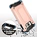 For Samsung Galaxy S6 Edge Plus Case, Samcore Dural Layers Protective Shockproof Rubber Rugged Case Cover for Samsung Galaxy S6 Edge Plus [ROSE GOLD]