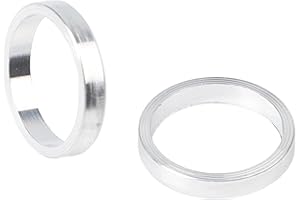 Aluminum Bicycle Chainring Bolt Spacers Washer for Crankset Screws 1mm or 2mm Thickness Options Available (2MM)