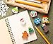Juvale 100 Pieces Mini Christmas Erasers for Kids Party Favors, Bulk Holiday Stocking Stuffers in 8 Festive Designs