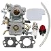 Hilom Carburetor with Air Filter Spark Plug for Poulan Craftsman Zama C1M-W26C 545070601 545040701 530035590 Chainsaw P3314 P3314WS PP3516 P3416 P4018 primary