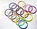 3D Pen Filament Refills 1.75mm Plastic ABS Sampler Fun Pack -15 Assorted Colors At 25ft per Color (Transparent & 3 Bonus Glow in the Dark Included) Works W/ Most 3D Printing Pens and 3D Printers.