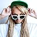 WXJ13 160 PCS Aluminum Hair Coil Hair Jewelry Rings Hair Braid Rings Gold and Sliver with 200M Metallic Cord