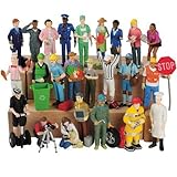 Constructive Playthings Pretend Professionals Super Set, 24 Pieces