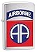 Zippo US Army 82Nd Airborne Brushed Chrome Pocket Lighter