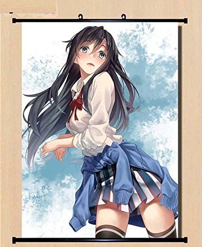CoSmile Home Decor Anime My Teen Romantic Comedy Snafu/My Youth Romantic Comedy is Wrong as I Expected Yukinoshita Yukino Hachiman Hikigaya Scroll Poster 23.6x31.5 Inches-068L