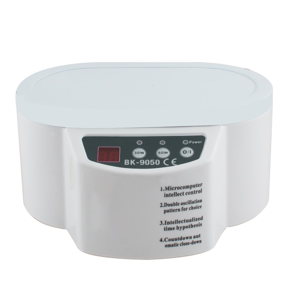 Zorvo Digital 600ml Mini Ultrasonic Cleaner Washer for Jewelry Glasses Watch Lens Eyeglasses Dentures Cleaning Machine 30W/50W