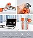 Aa Lithium Batteries USB Aa Batteries Rechargeable Over 1000 Times, No Need Charger Portable 4-Pack for Mouses, Controllers, Toys and Offices