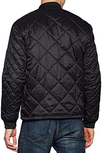 adidas quilted bomber jacket mens