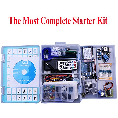 Diybigworld Elego UNO Project The Most Complete Starter Kit for Arduino Mega2560 UNO Nano with Tutorial / Power Supply / Stepper Motor