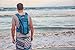 Hydration Backpack With 2.0L TPU Leak Proof Water Bladder- 600D Polyester -Adjustable Padded Shoulder, Chest & Waist Straps- Silicon Bite Tip & Shut Off Valve- Daypack For Cycling & Hiking Blue