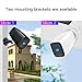 SDETER Wireless Battery Camera, 1080P WiFi IP Home Security CCTV Weatherproof System, Night Vision Motion Detection 12000mAh Rechargeable Battery Built-in for Outdoor Indoor