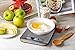 MUELLER Digital Kitchen Mechanical Scale, 30% Greater Accuracy Quad Transducer, Multi-Function Back-Lit LCD, Stainless Steel, 11 lbs, 5 kg (Batteries Included)