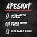 Untamed Labs Ape Sh*t, Pre-Workout Supplement, Immediate and Sustained Energy, Increased Performance and Endurance, Elevated Nitric Oxide Production, Smash Berry, 40 Scoops