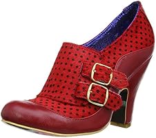 Irregular Choice Wandas Wish Women's Mid Heel Court Shoe, Red