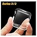 Etmury cdy-279 Apple Watch 3 Case 38mm, iwatch Screen Protector TPU All-around Protective Case 0.3mm HD Clear Ultra-thin Cover for New Apple Watch Series 3/2（2017）
