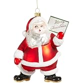 5.5" Quintessential Christmas Santa Ornament