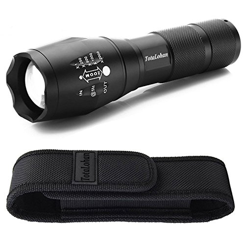 Buy TotaLohan Flashlight with Holster, Ultra Bright Handheld Flashlight