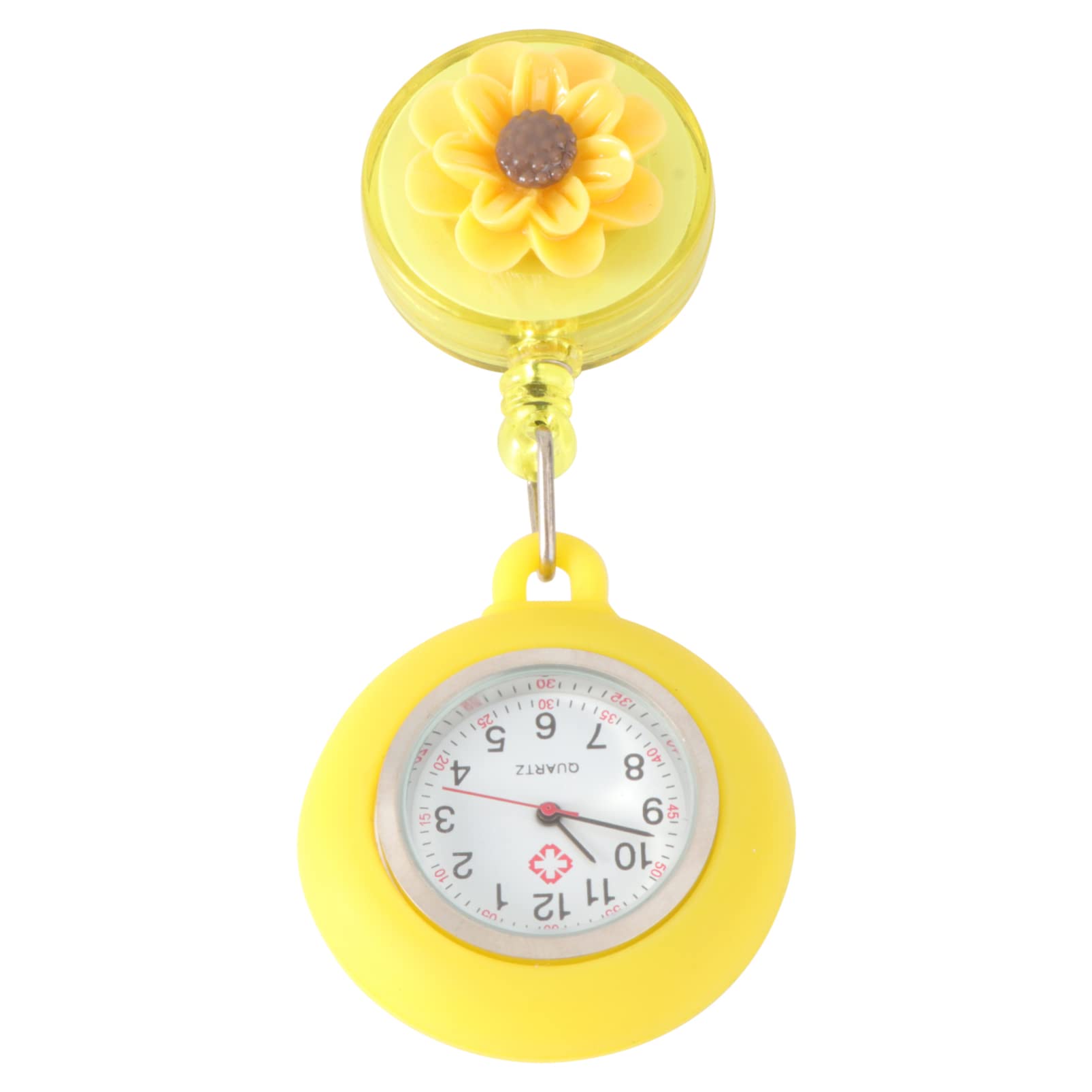 Fob Watch, Round Watch Exquisite Pocket Watch Durable Hanging Watch for Decor