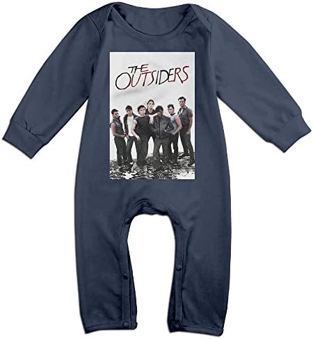 JMLLPT Toddler/Infant The Outsiders 1983 Romper Bodysuit Outfits 18 Months Navy
