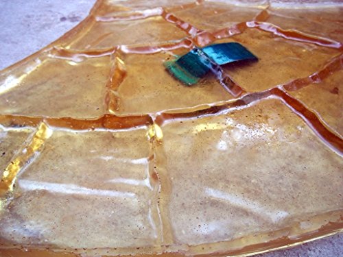 European Fan Mat Stamp Texturing Skin Slate Pattern Stone Decorative Concrete Cement Imprint Texture Stamp Mat poliurethane Stamping