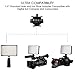 LED Video Light, SAMTIAN Ultra Bright Dimmable Camera Photo Light Panel for Canon Nikon Pentax Panasonic Sony Samsung and Olympus Digital SLR, 950LM, 93CRI+, Rechargeable Battery Included