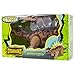 Toysery Walking Dinosaur with Flashing And Sounds Dinosaur Toys For Kids, Battery Operated Stegosaurus, Colors may vary